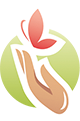 Логотип курсов массажа Прикосновение